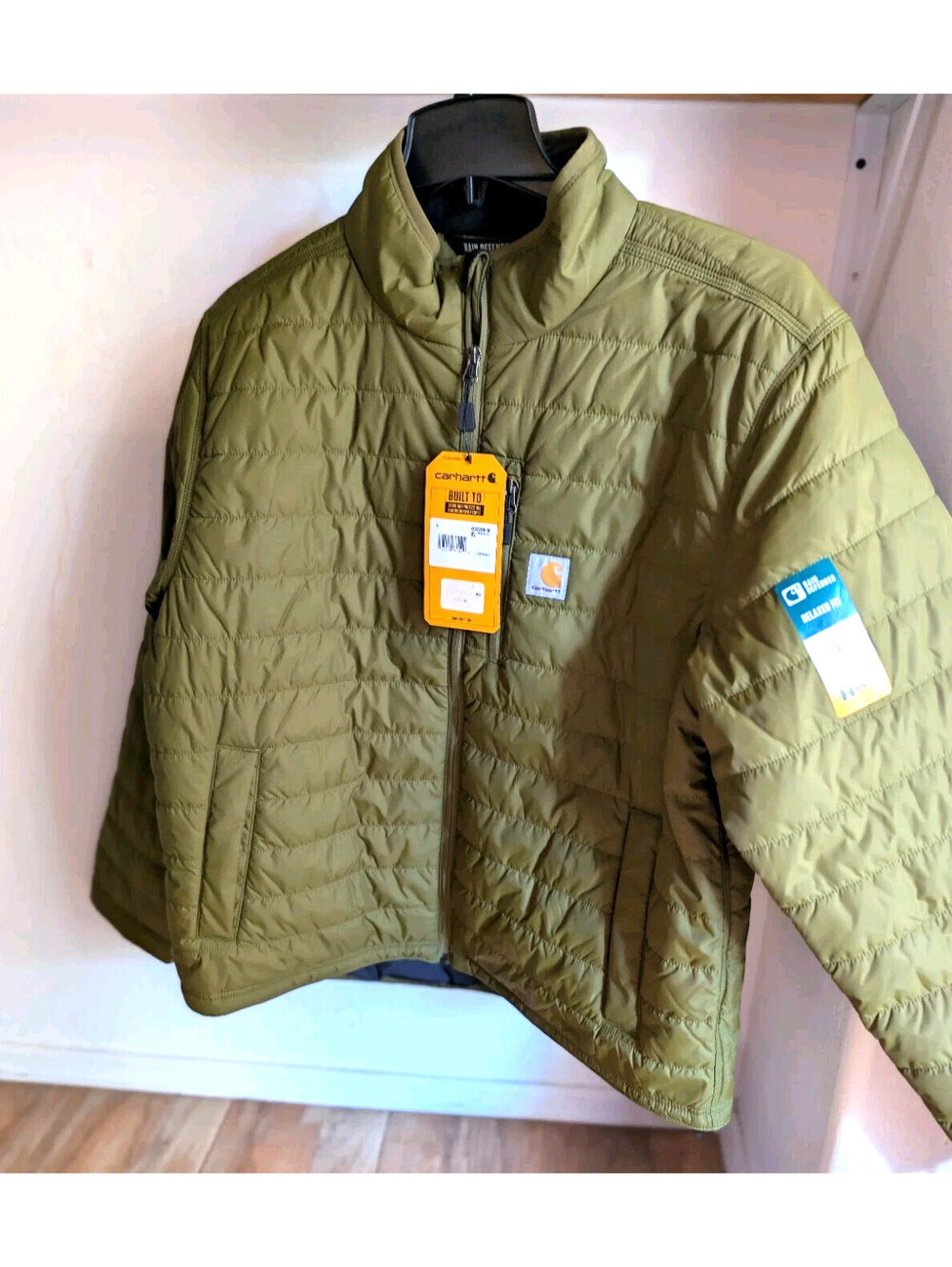Carhartt  Rain Defender Lightweight Insulate Jacket SIZE XL  102208-GL Brand new